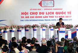 Khai mạc Hội chợ Du lịch Quốc tế TP HCM năm 2017